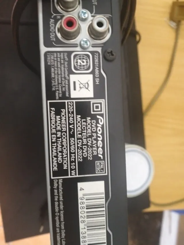 Pioneer DVR-520H-S lettore DVD