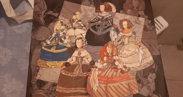 Juego café diseño Las Meninas