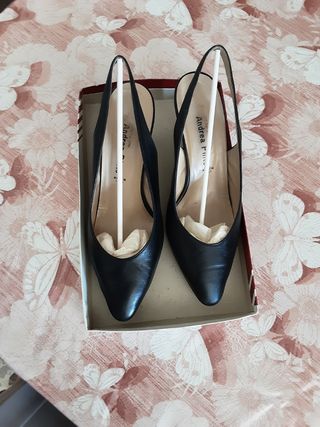 Scarpe Andrea Pinto nere in pelle 
