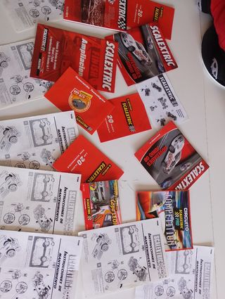 Manuales Scalextric: Documentación y folletos