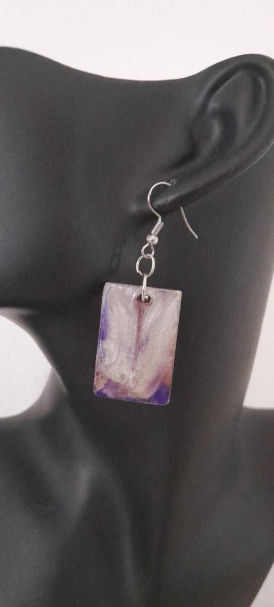 Orecchini resina vari modelli