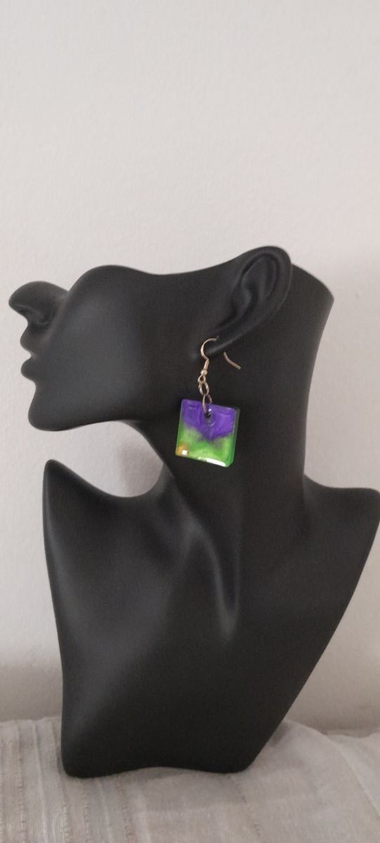 Orecchini resina vari modelli