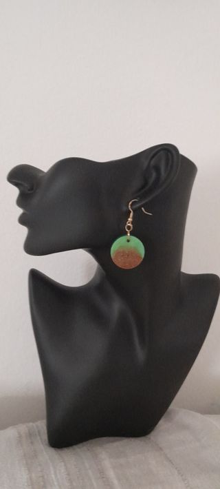 Orecchini resina vari modelli