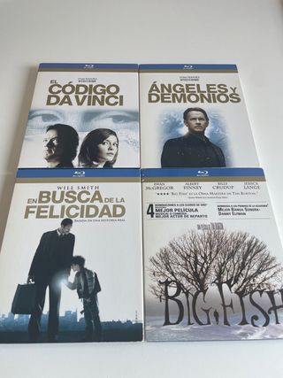 Pack 4 Blu-rays.