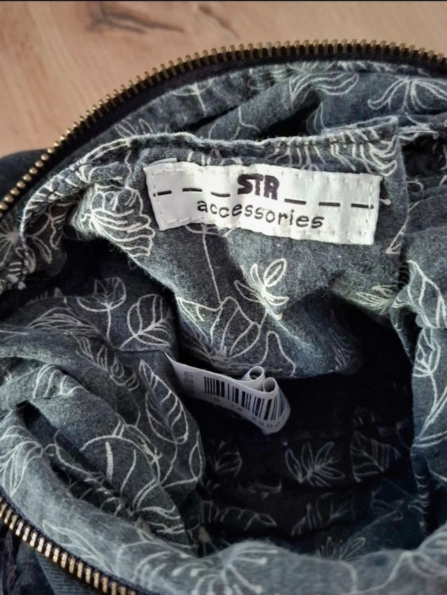 Bolso de chica negro estilo Y2K 2000