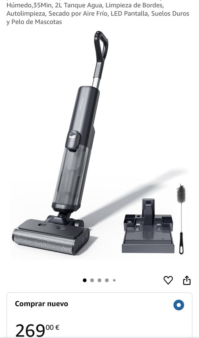 Aspiradora y fregasuelos Proscenic