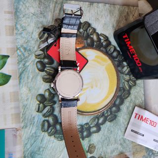 Reloj TIMEOO Hombre - Plata & Negro