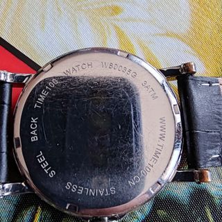 Reloj TIMEOO Hombre - Plata & Negro