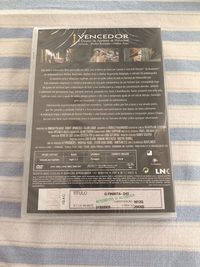 DVD O Pianista (The Pianist)