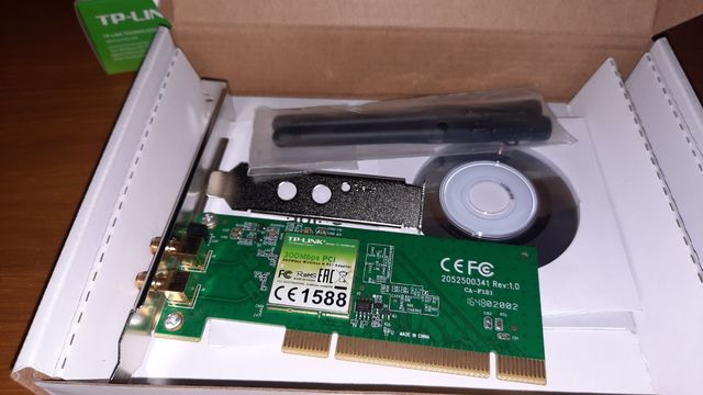 Adaptador wifi PCI TP-LINK 300Mbps