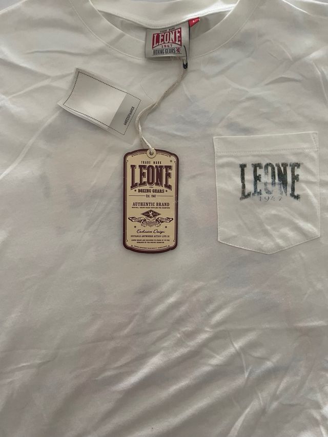 Camiseta Leone boxeo - Blanca - Nueva