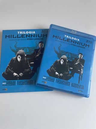 Trilogía Millennium Blu-ray (Stieg Larsson)
