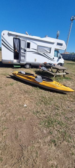 Se venden 2 Kayak inflable de lona semi rigida 