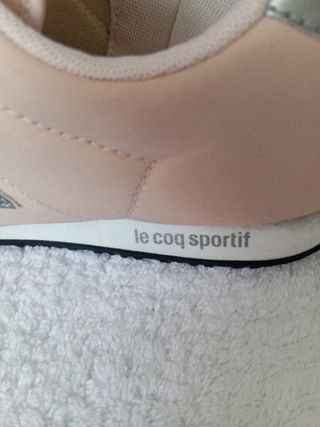 Zapatillas Le Coq Sportif rosa, talla 38