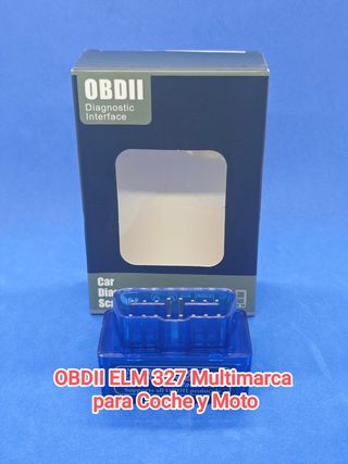 Scanner OBD II ELM 327 Diagnóstico Coche y Moto