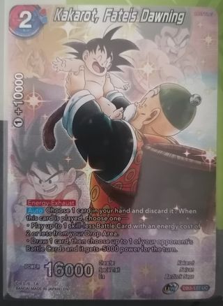 KAKAROT, FATE'S DAWNING - DRAGON BALL CARD GAME