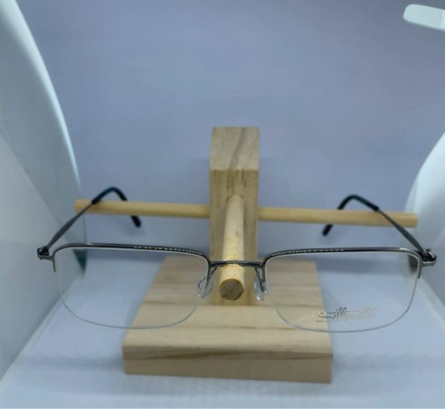 Gafas Silhouette Gris Plata - Nuevas