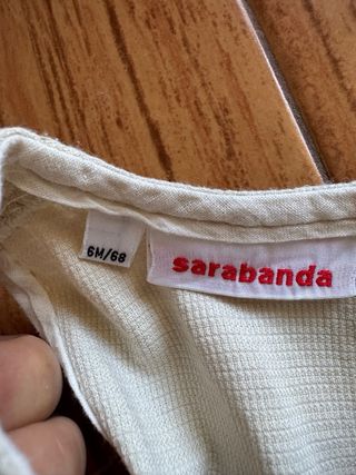 Vestito SaraBandA neonata 6M