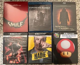 Películas Blu-ray y 4K UHD