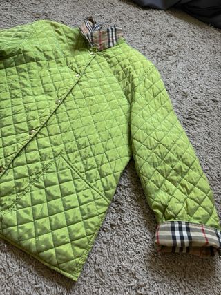 Chaqueta Burberry cuadros