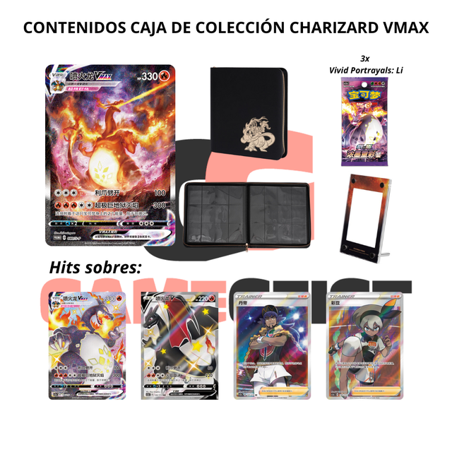 Charizard VMAX Coleccionista