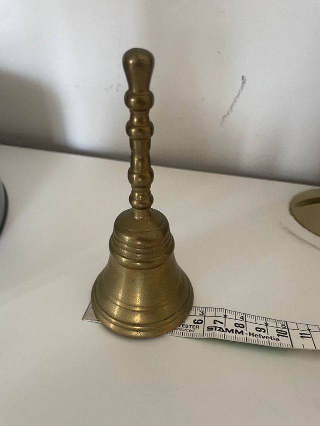 Campanella Ottone Vintage 12cm