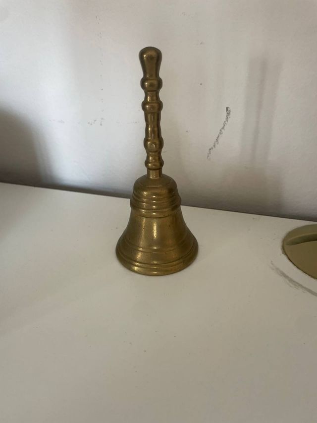 Campanella Ottone Vintage 12cm