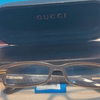 Gafas Gucci marrón-amarillo