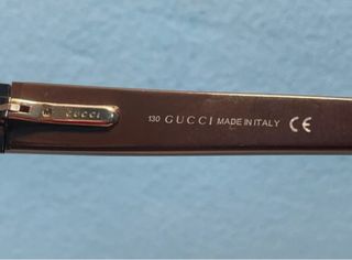 Gafas Gucci marrón-amarillo