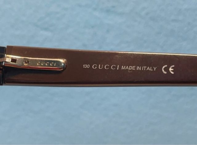 Gafas Gucci marrón-amarillo
