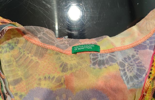 Maglia Benetton multicolor 