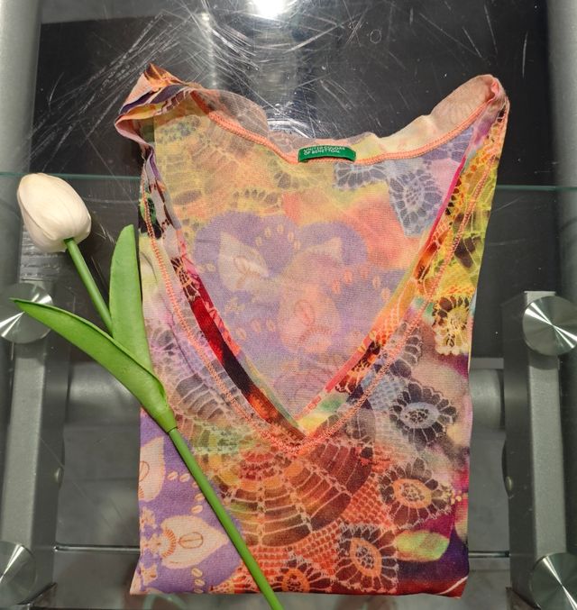 Maglia Benetton multicolor 