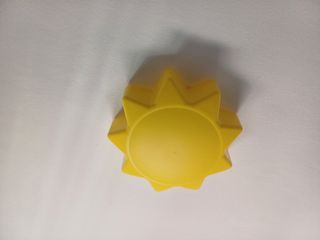 Lampara techo sol IKEA amarilla