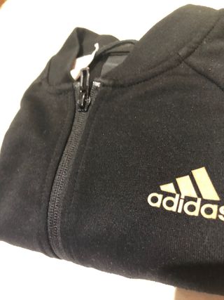 Chaqueta Adidas Original rayas doradas