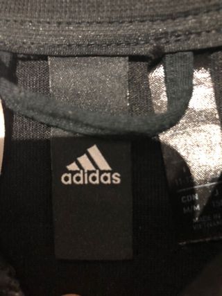 Chaqueta Adidas Original rayas doradas