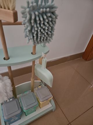 Kit limpieza infantil madera