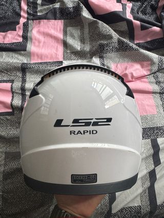 Casco LS2 blanco mate