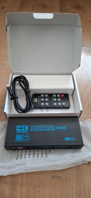 Matriz HDMI 4x2 Ultra HD 4K