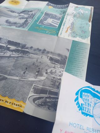 Cuba 1954: Lote de Material Publicitario