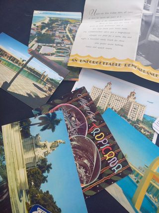 Cuba 1954: Lote de Material Publicitario