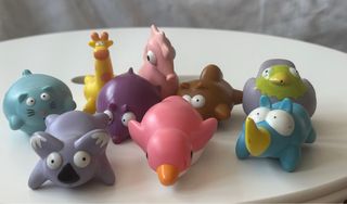 JUGUETES DE BAÑO - SET X 9 FIGURAS - NIÑO/BEBE