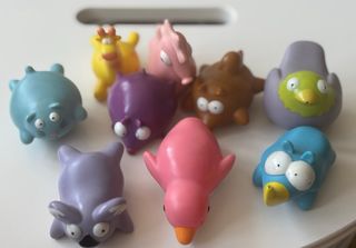 JUGUETES DE BAÑO - SET X 9 FIGURAS - NIÑO/BEBE