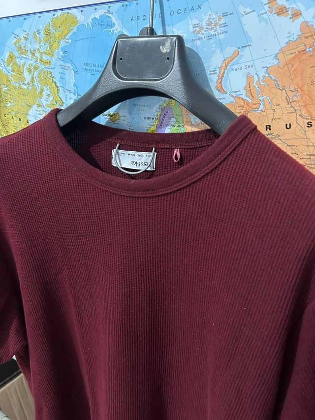 Maglietta Uomo Cotone Rosso