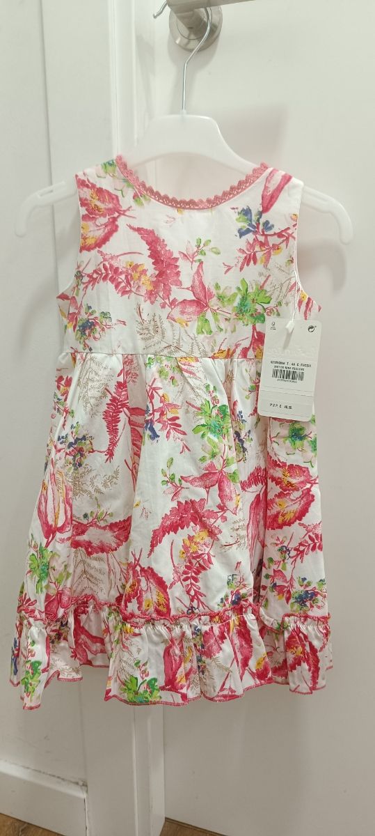 Vestido niña verano T-4 La Hormiga