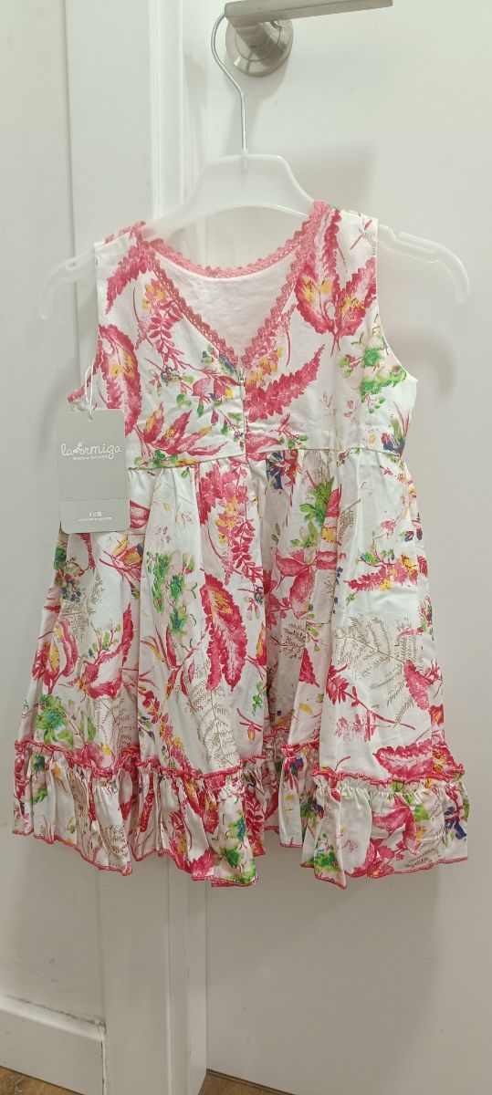 Vestido niña verano T-4 La Hormiga