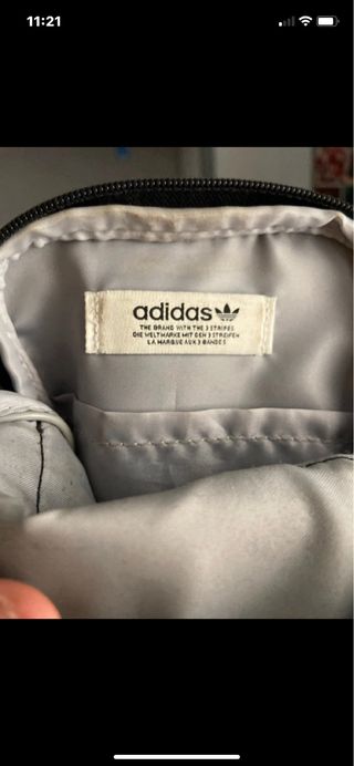 Bolso bandolera Adidas - Negro