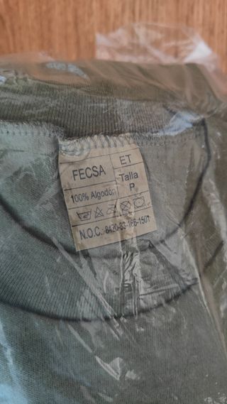 Pijama verde militar Ejército español 