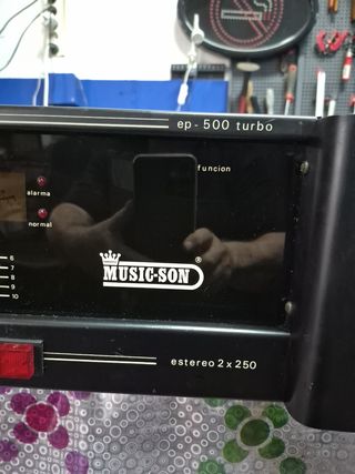 MUSIC-SON EP-500 Turbo - Etapa Amplificadora
