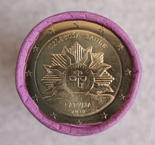 Moneda Letonia 2019 Sol