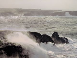 Quadro faro tempesta - Splendido